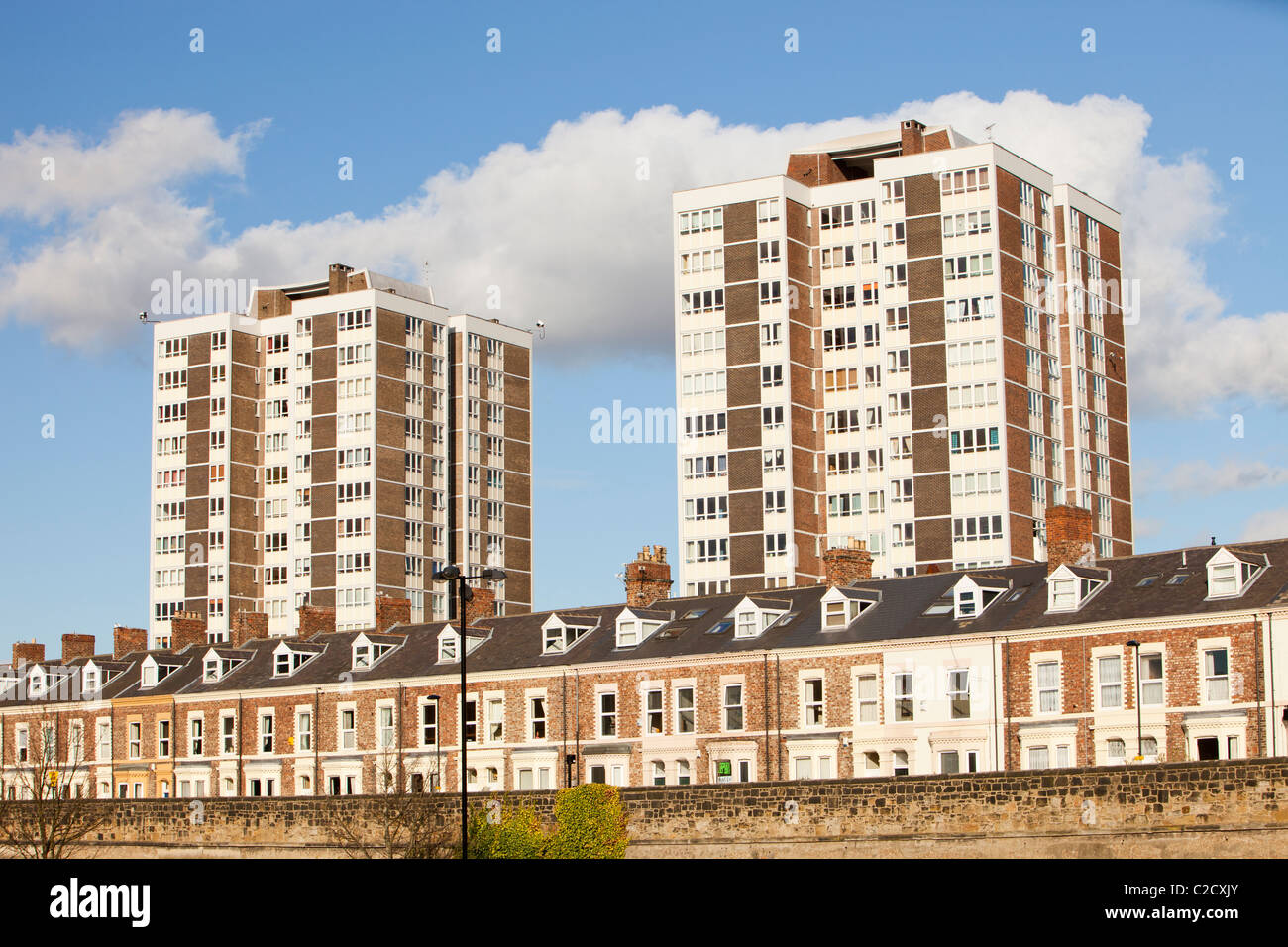 Tyneside flats hires stock photography and images Alamy