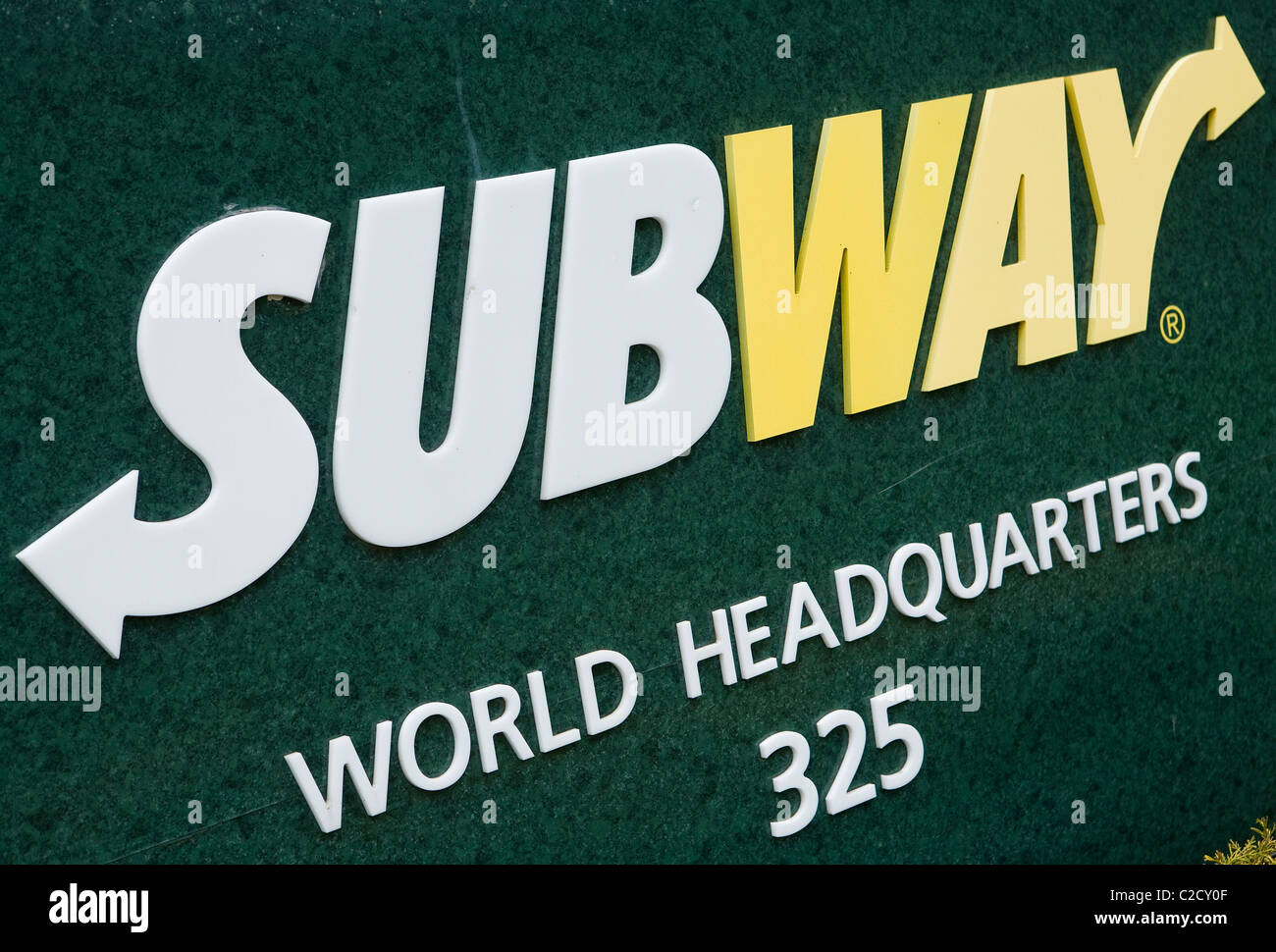 The World Headquarters of Subway Restaurants.  Stock Photo