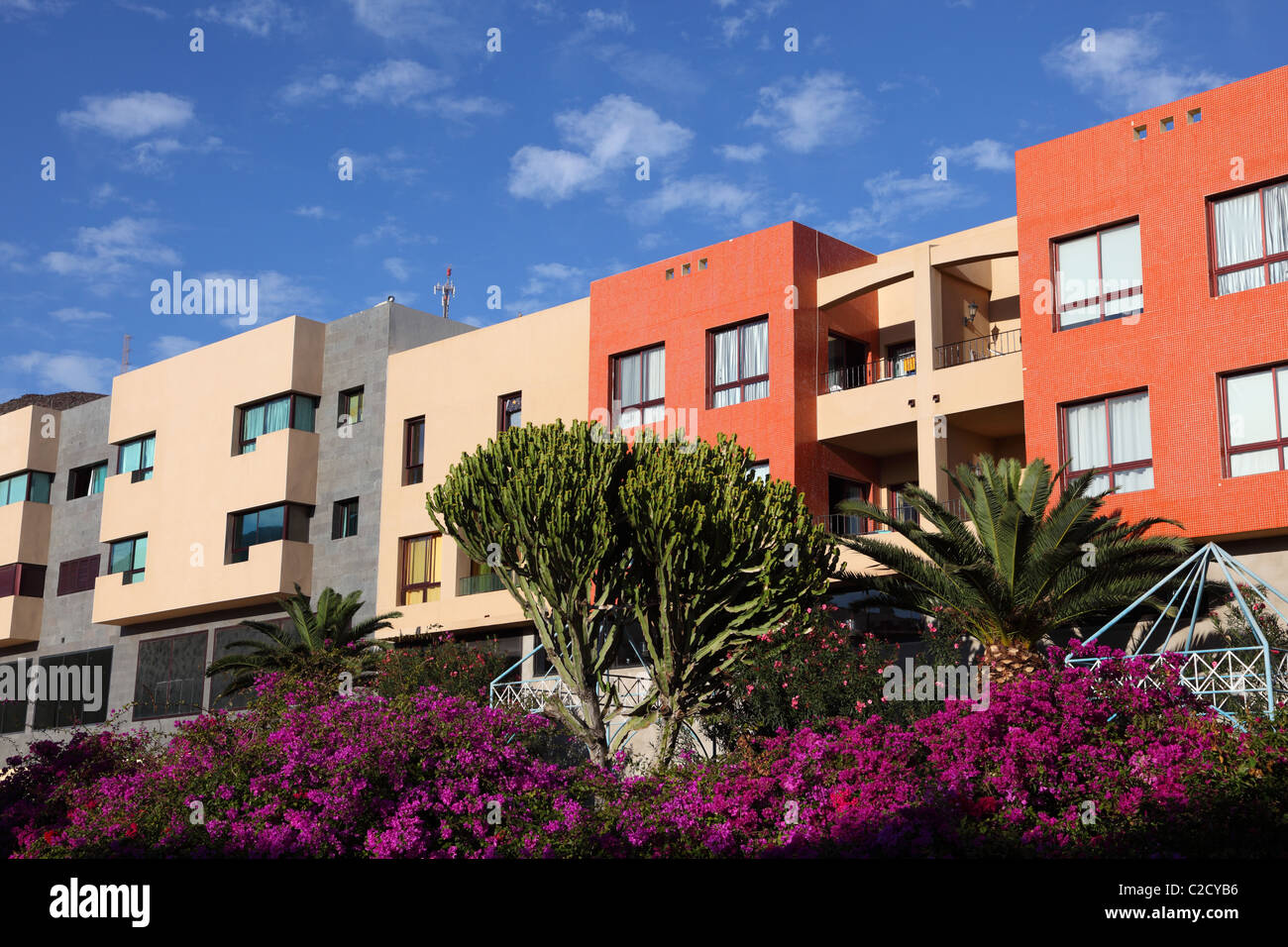 Modern residential buildings in southern Spain Stock Photo