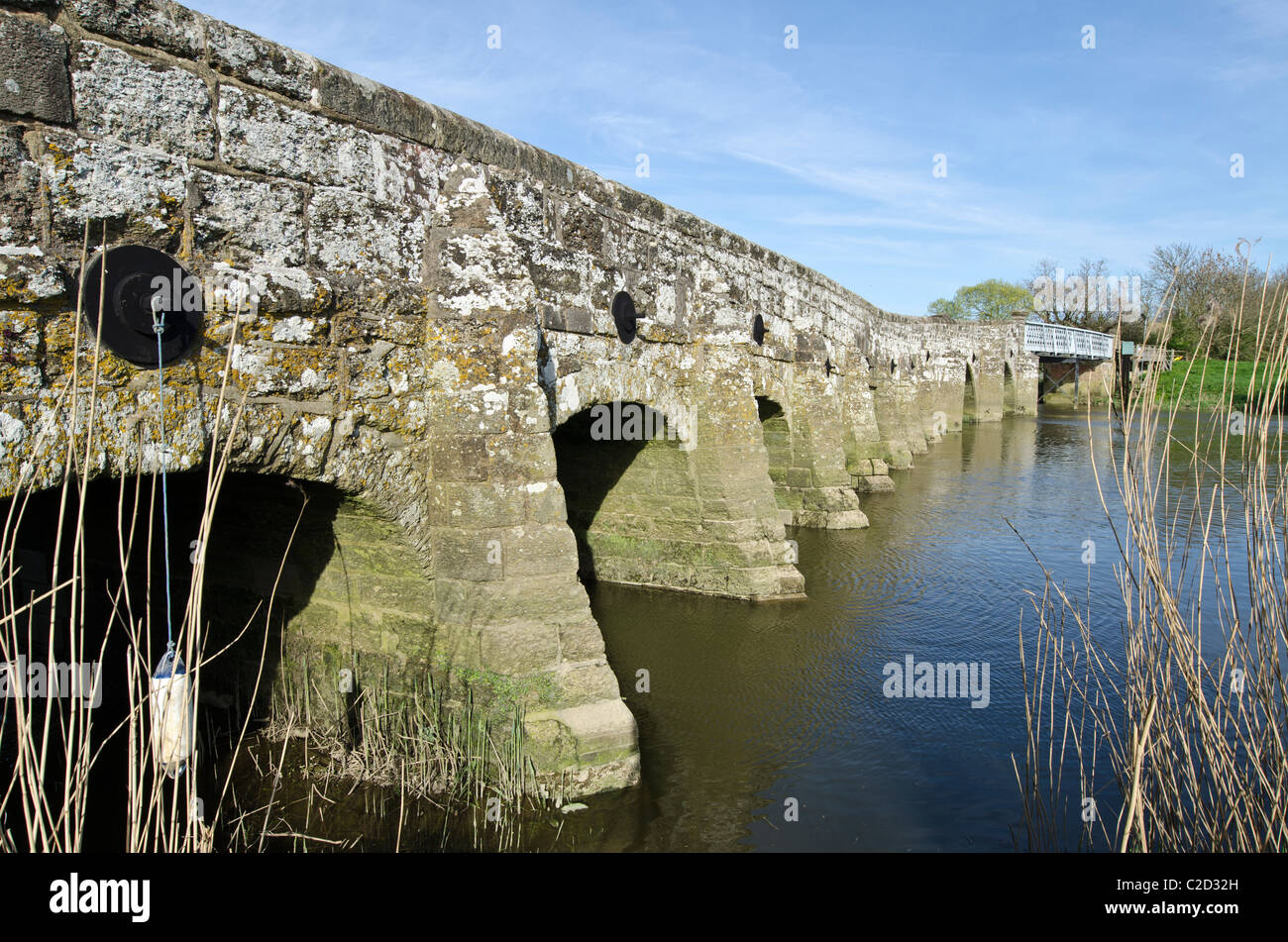 River arun greatham bridge coldwaltham west sussex hi-res stock ...