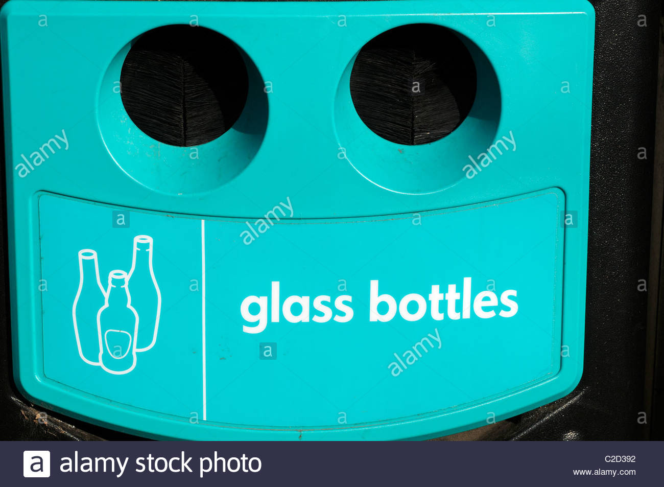 Glass Bottles In A Bin High Resolution Stock Photography and Images Alamy