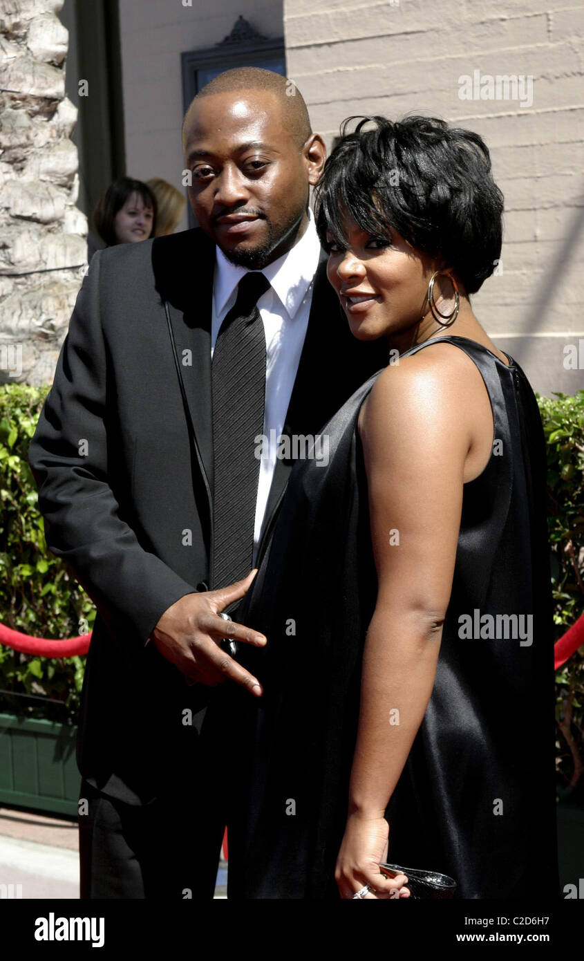 Omar Epps and guest 2007 Creative Emmy Awards at Shrine Auditorium Los ...