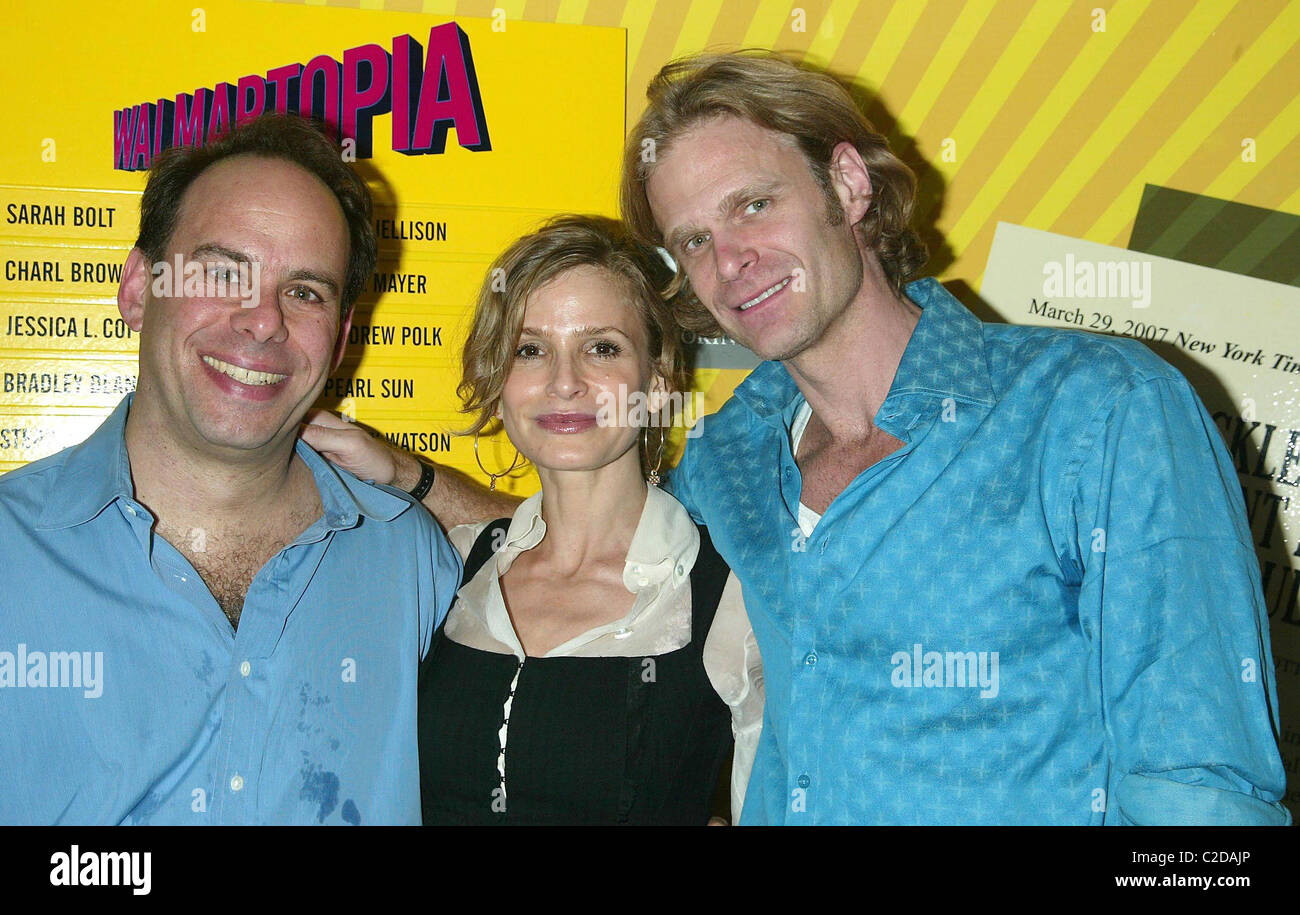 Andrew Polk, Kyra Sedgwick, Robert Sedgwick at the backstage of the Off ...