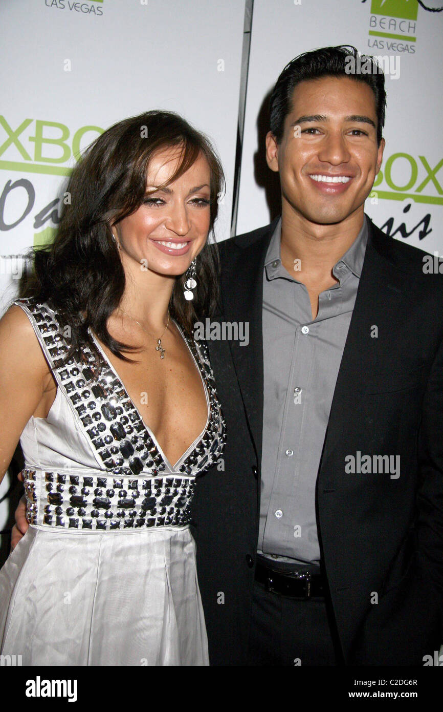 Karina Smirnoff and Mario Lopez Mario Lopez celebrates his 34th