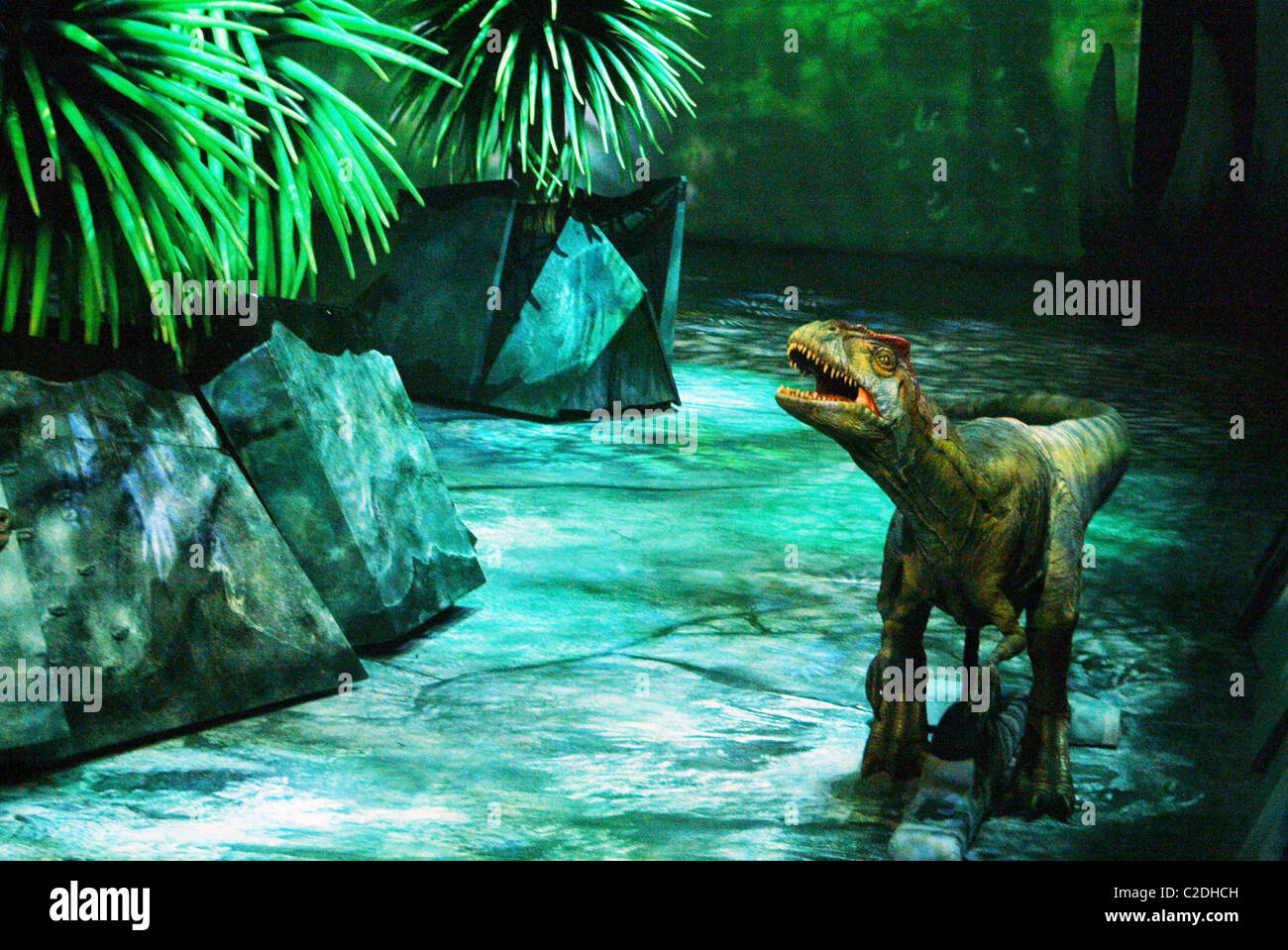 Walking with dinosaurs the live experience hires stock photography and
