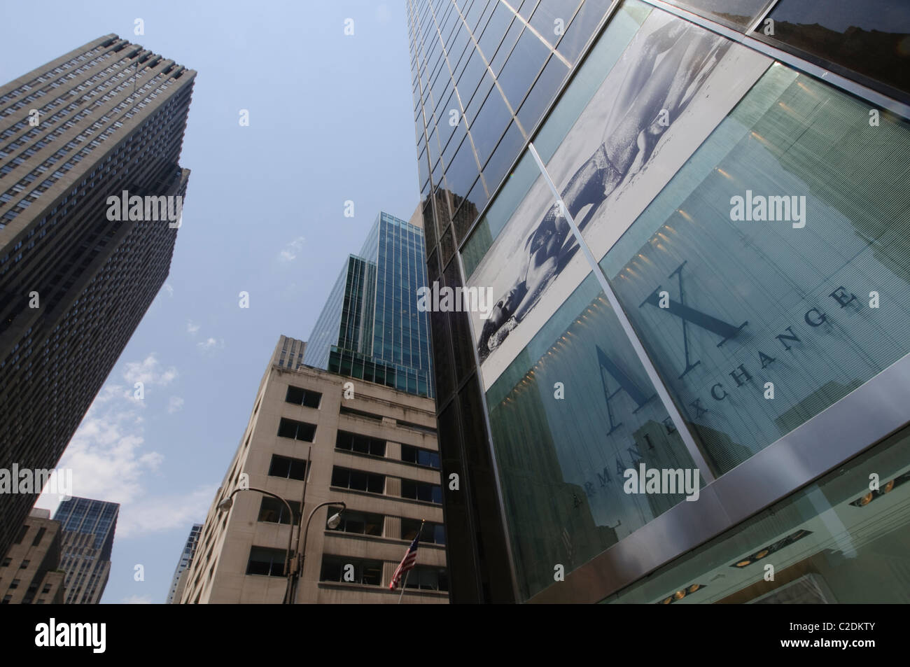 Armani AX Store in Fifth Avenue, Manhattan, New York City, New York