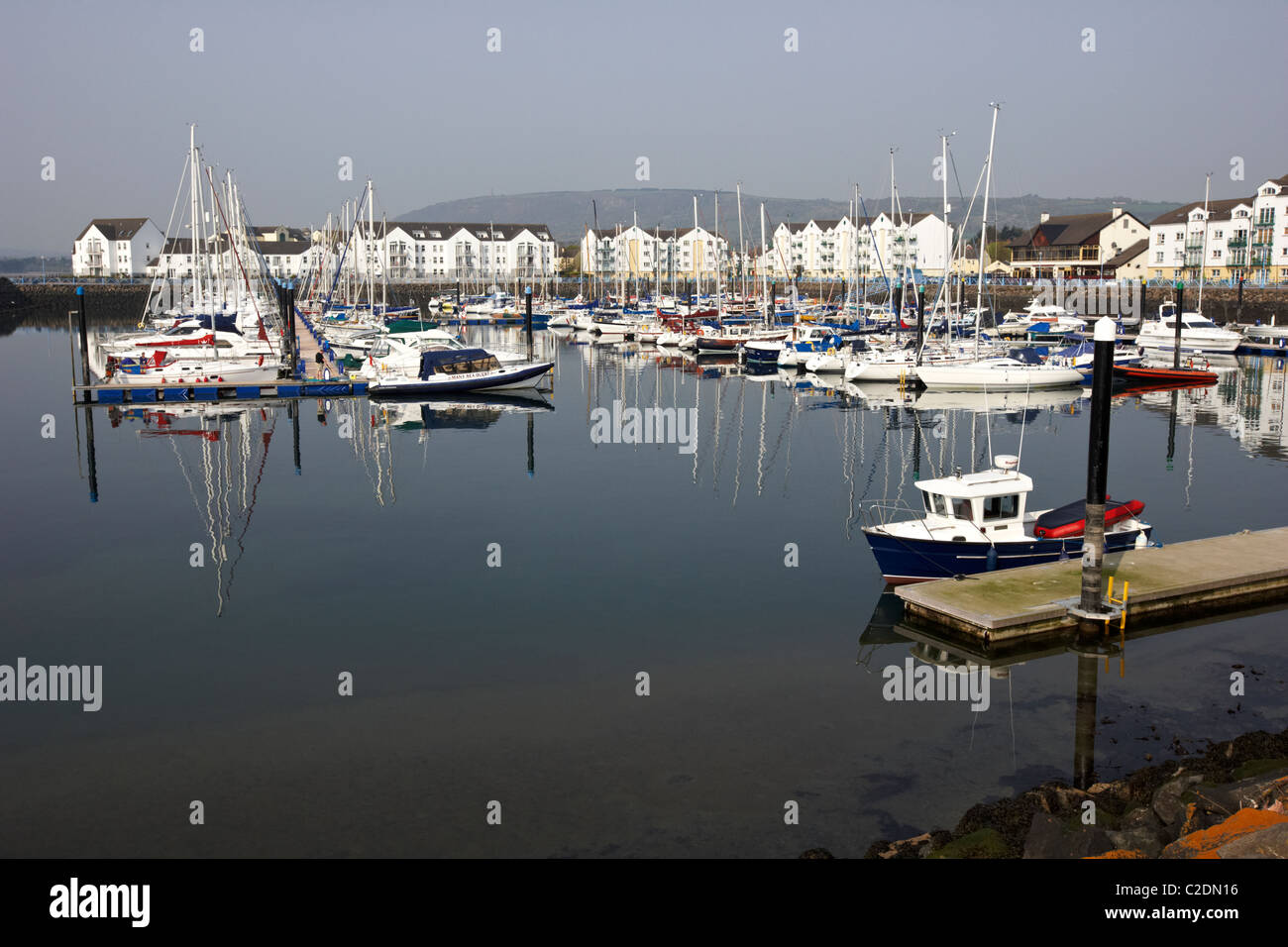 Carrick carrickfergus marina waterfront hires stock photography and
