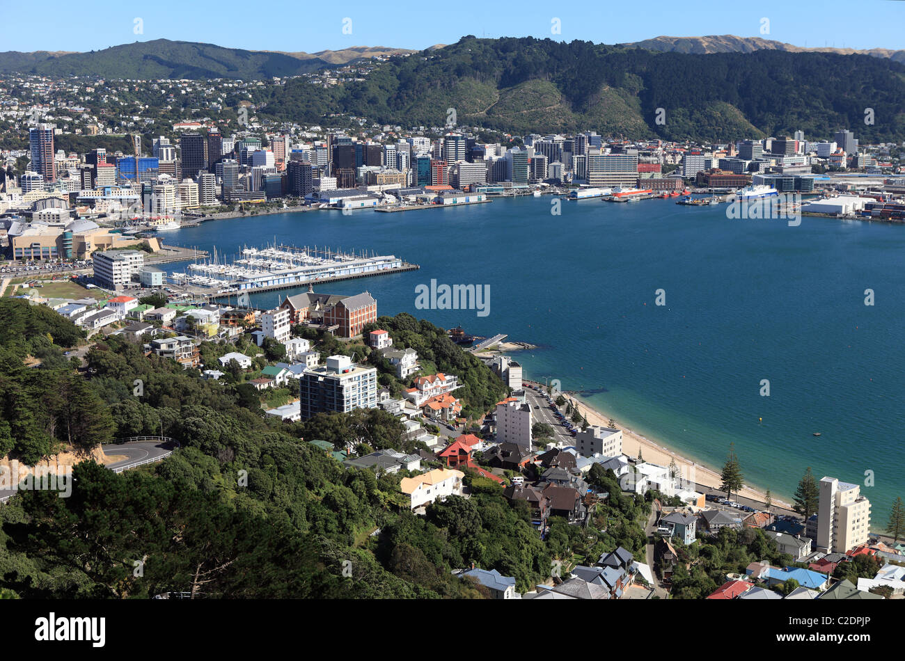 Wellington North Island New Zealand Stock Photo