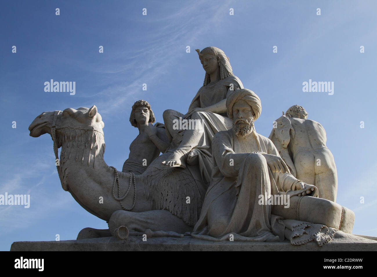 Albert Memorial monument London Stock Photo