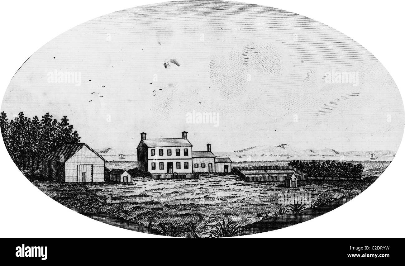 18th century manor house Black and White Stock Photos & Images - Alamy