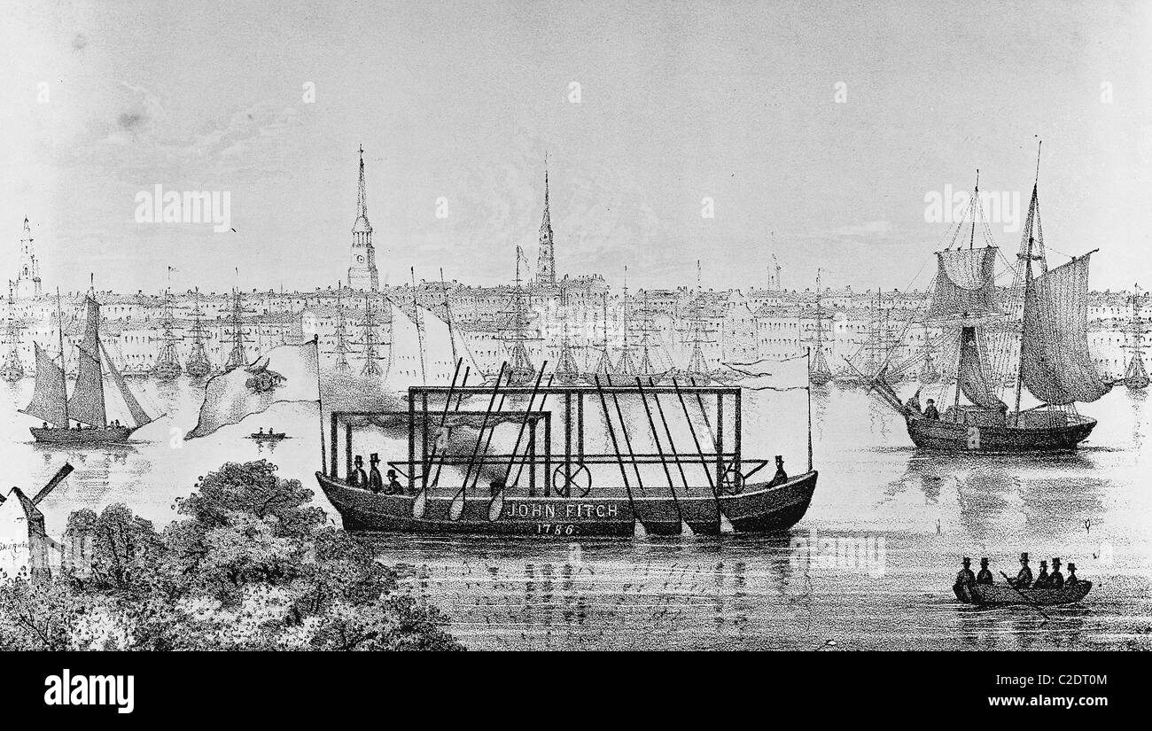 John Fitch Steamboat High Resolution Stock Photography and Images - Alamy