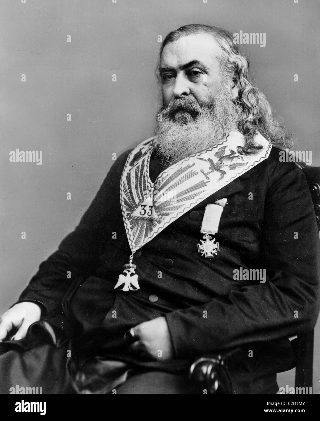 Albert Pike Stock Photo Alamy