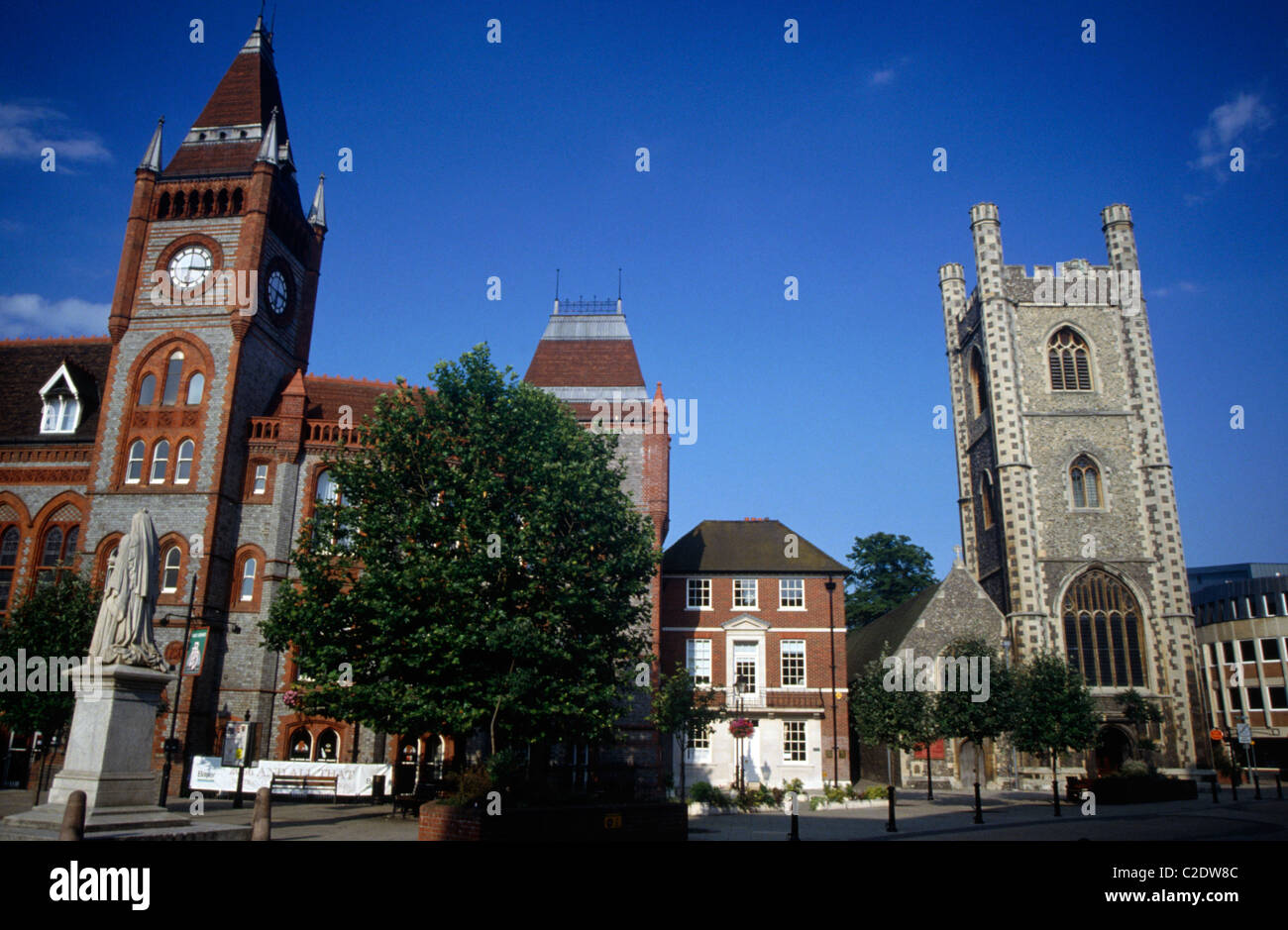 Reading Berkshire England Stock Photo Alamy