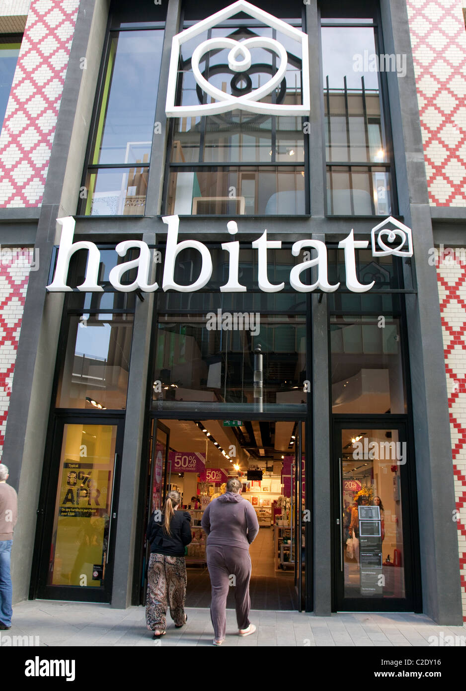 Habitat store, Liverpool One shopping centre Stock Photo