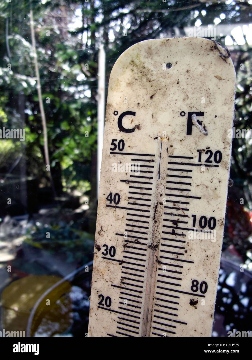 Rain gauge thermometer hi-res stock photography and images - Alamy