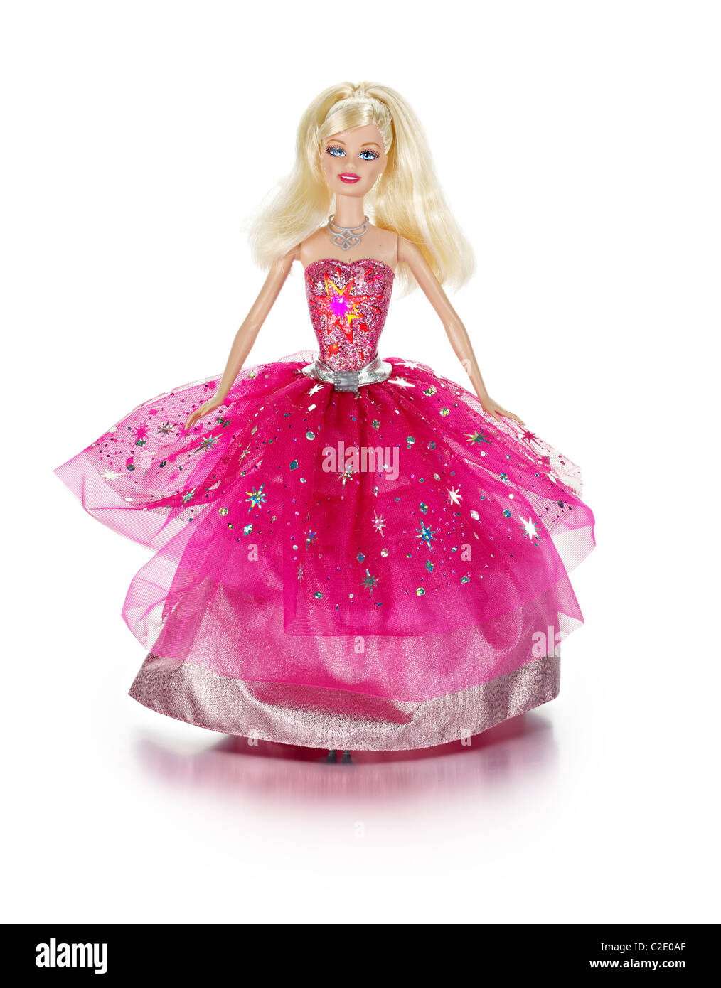 Barbie doll pink dress hi-res stock photography and images - Alamy