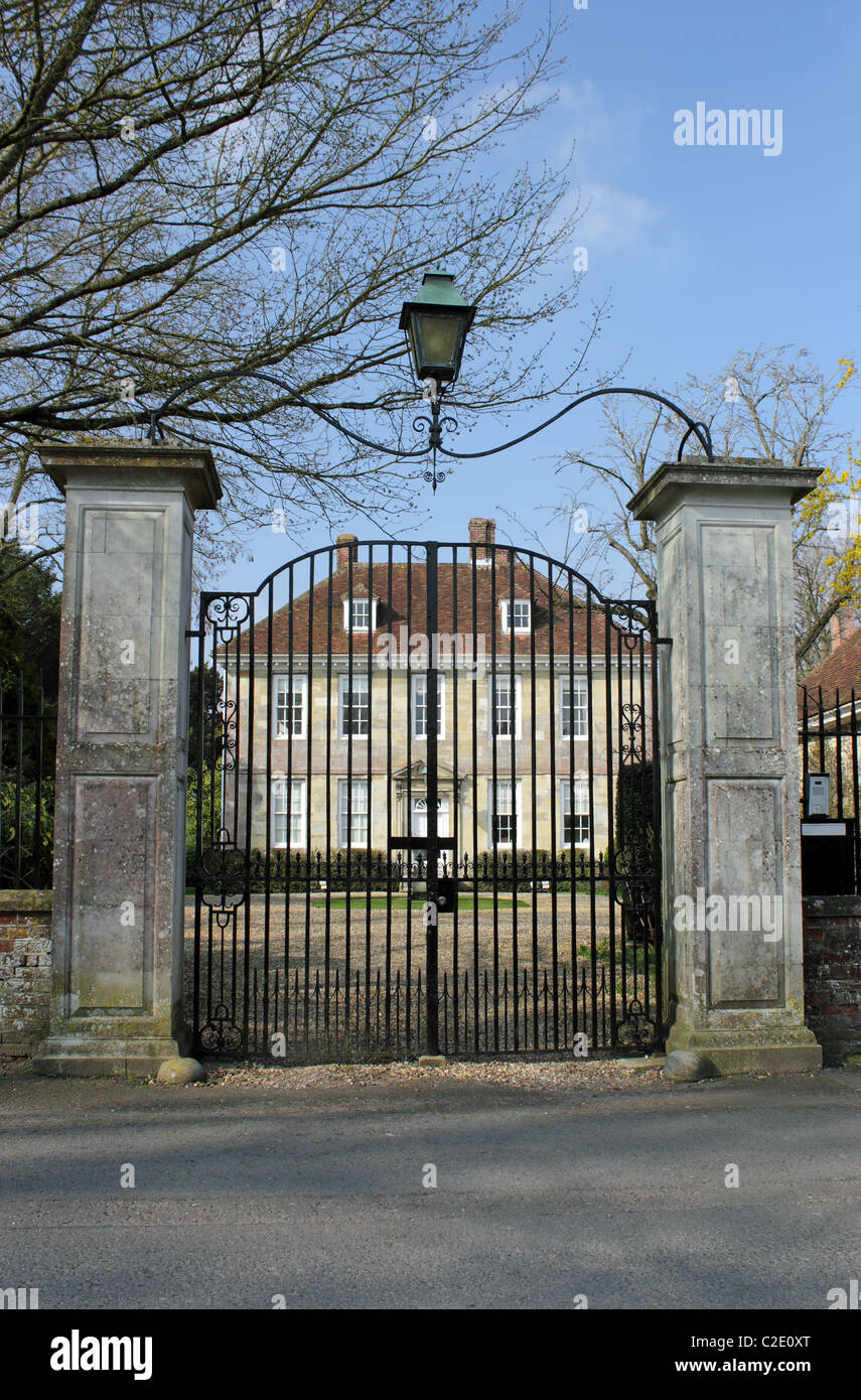 Arundells, the home of former British Prime Minister Sir Edward Heath, Cathedral Close, Salisbury, England, UK Stock Photo