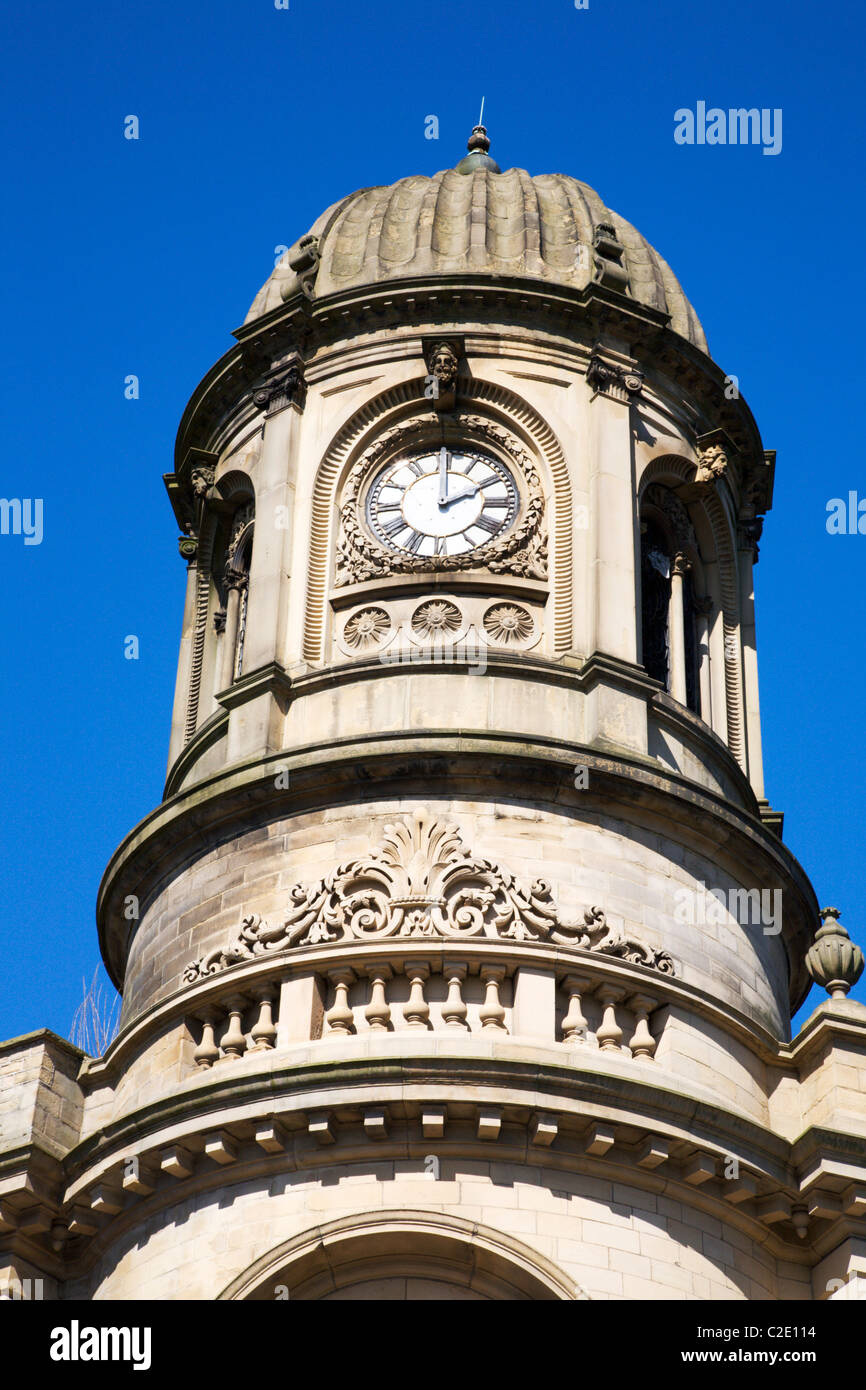 Old Town Hall Building Sowerby Bridge West Yorkshire England Stock Photo