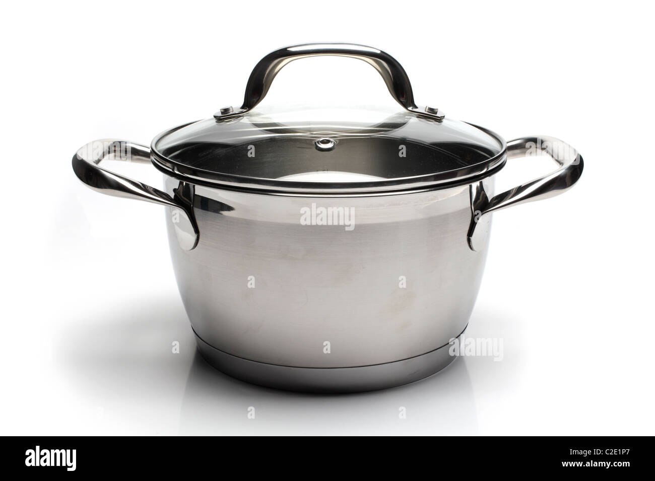metal saucepan Stock Photo Alamy