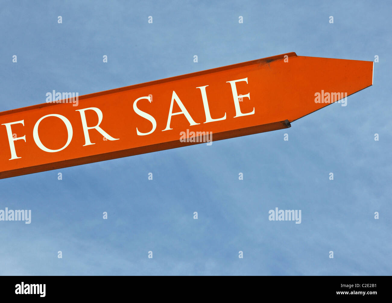 for sale sign Stock Photo