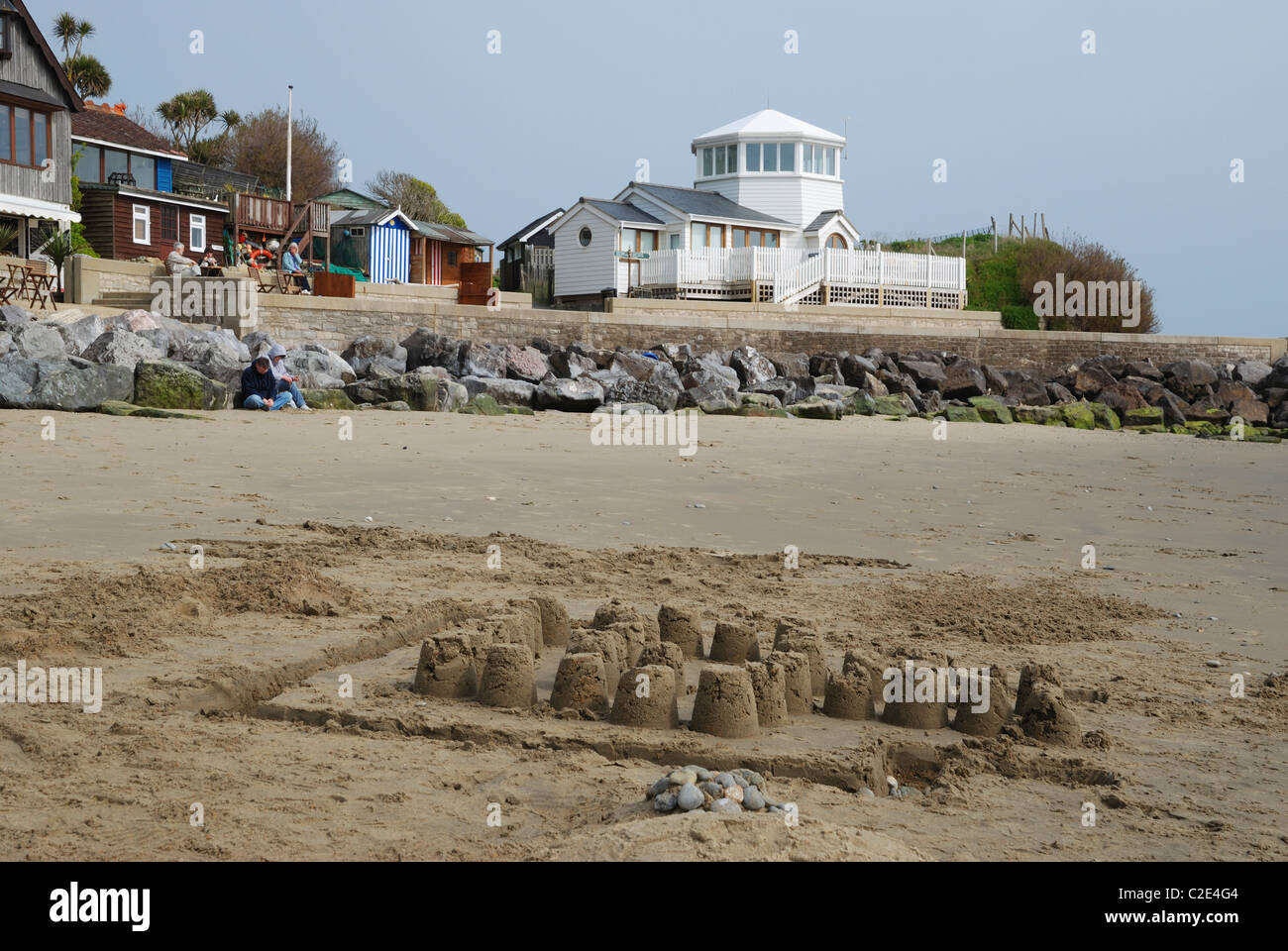 Steephill Cove, Ventnor, Isle of Wight, England. Stock Photo