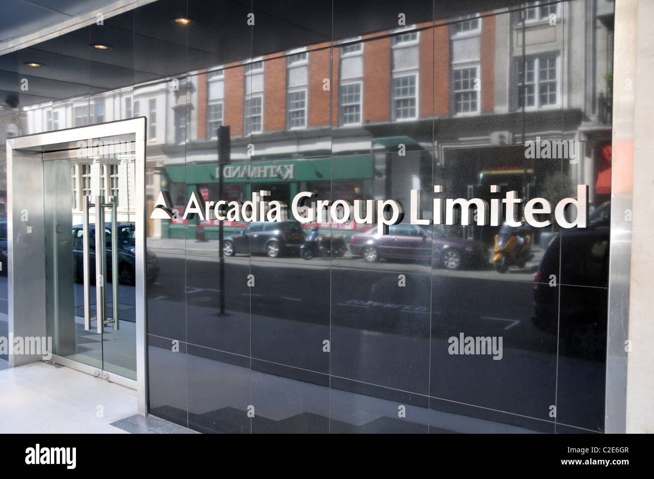 Arcadia Group Limited offices Berners Street London Stock Photo Alamy