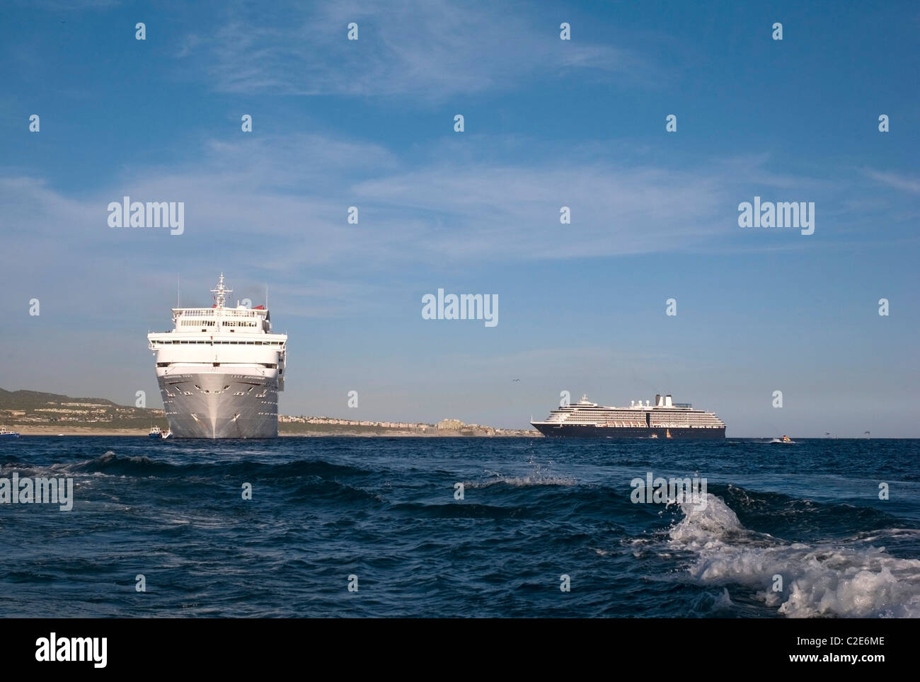 Los Cabos, Mexico; Cruise Ships Stock Photo - Alamy
