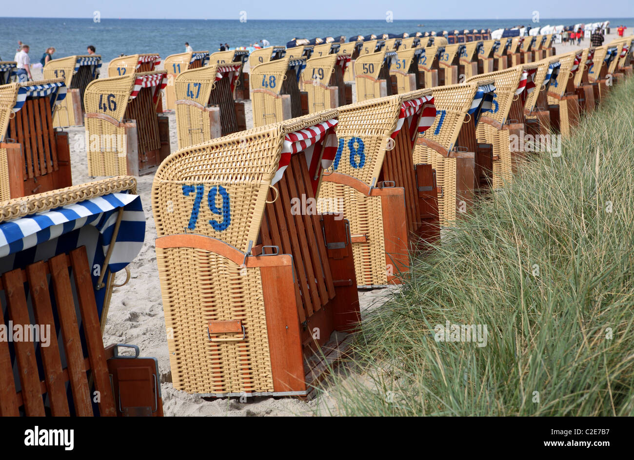 German beach chairs hires stock photography and images Alamy
