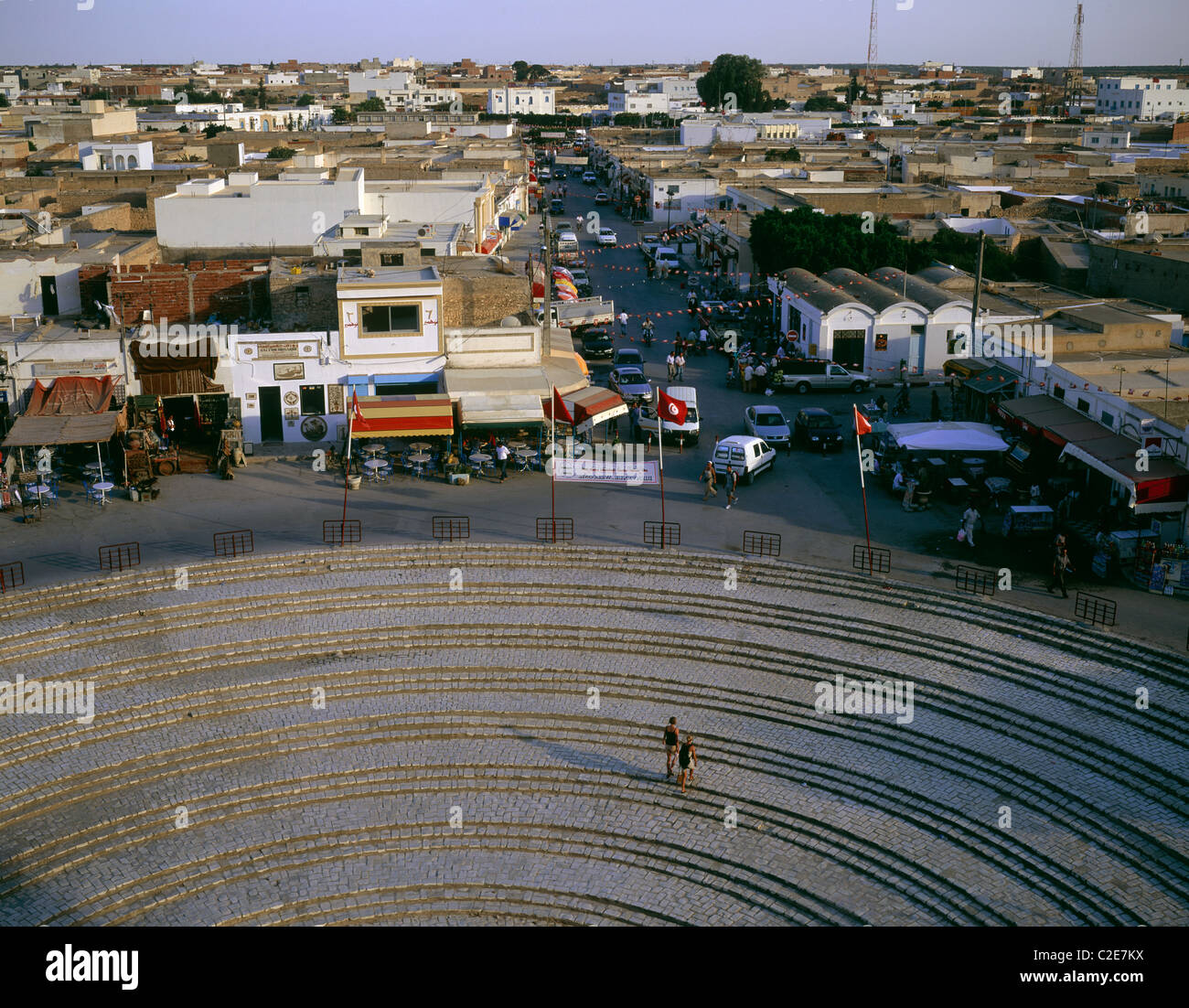 El Jem Sahel Tunisia Stock Photo Alamy