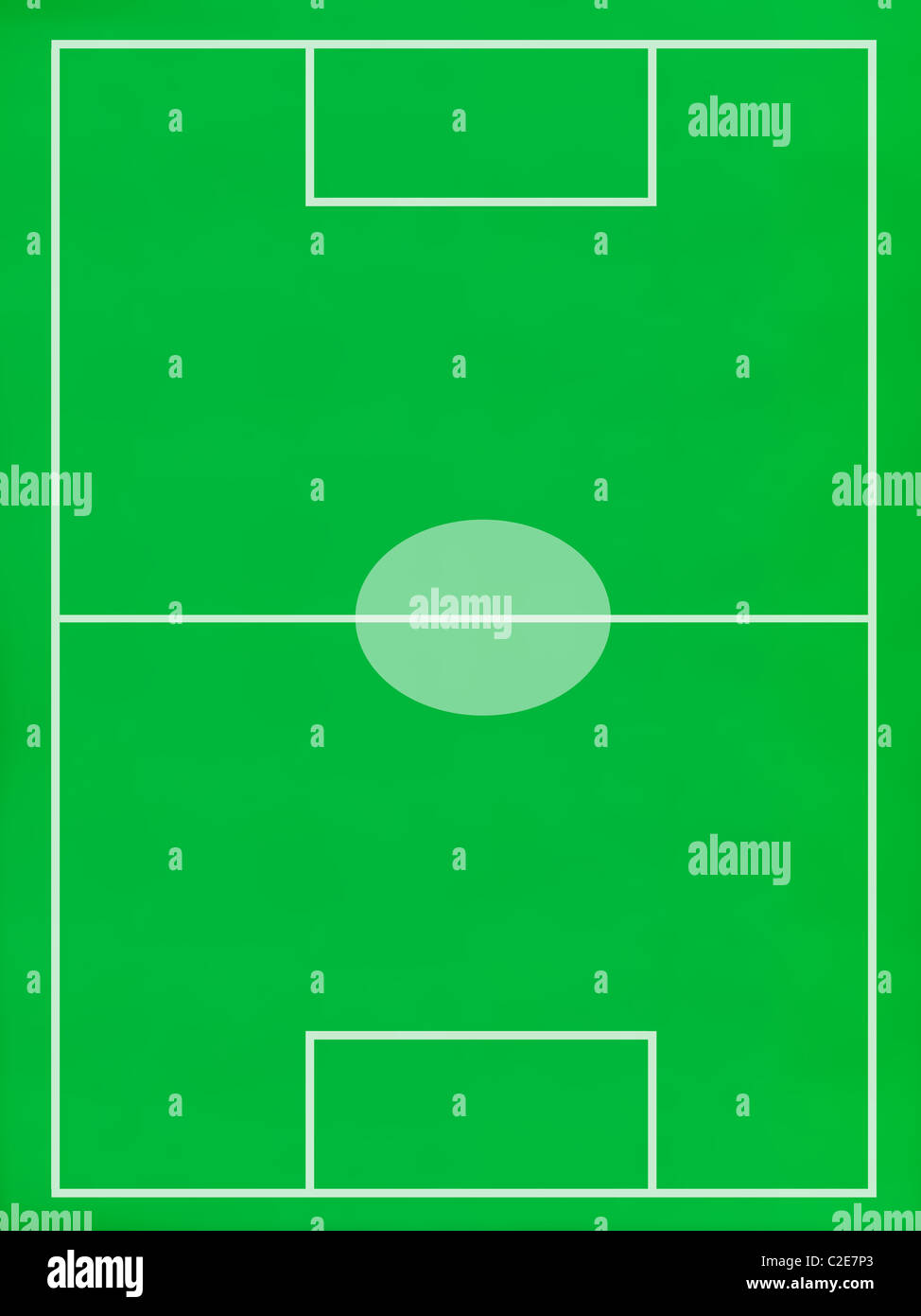 A soccer pitch illustration Stock Photo - Alamy