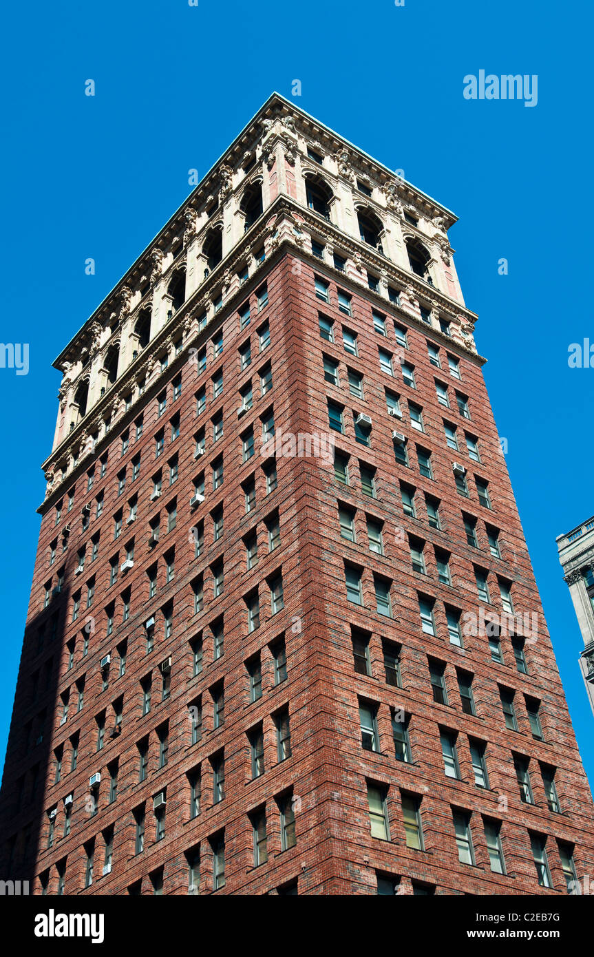 Broadway Chambers Building, 277 Broadway by Cass Gilbert built in 1900, Lower Manhattan, New York City, USA Stock Photo