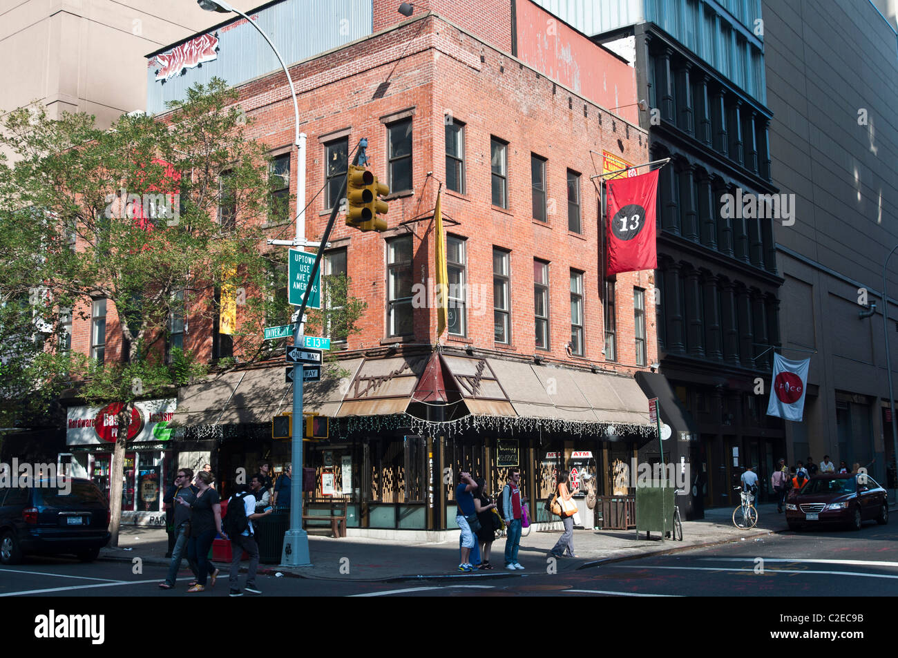 Little Italy Pizzeria Building On The Corner Of University Place And 