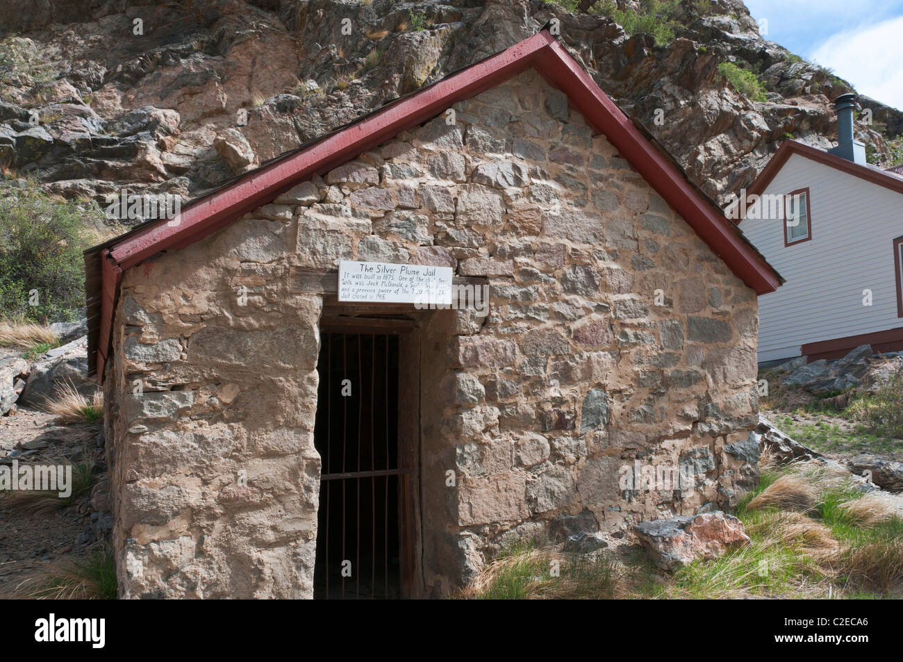Colorado, Silver Plume, established as a silver mining camp about 1870