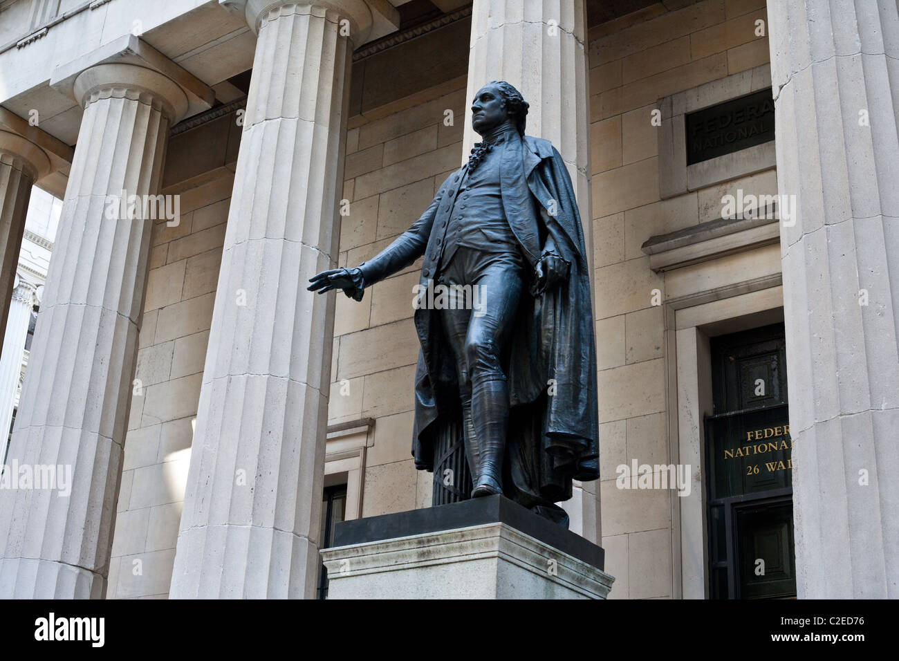 The Washington Statue outside Federal Hall National Memorial