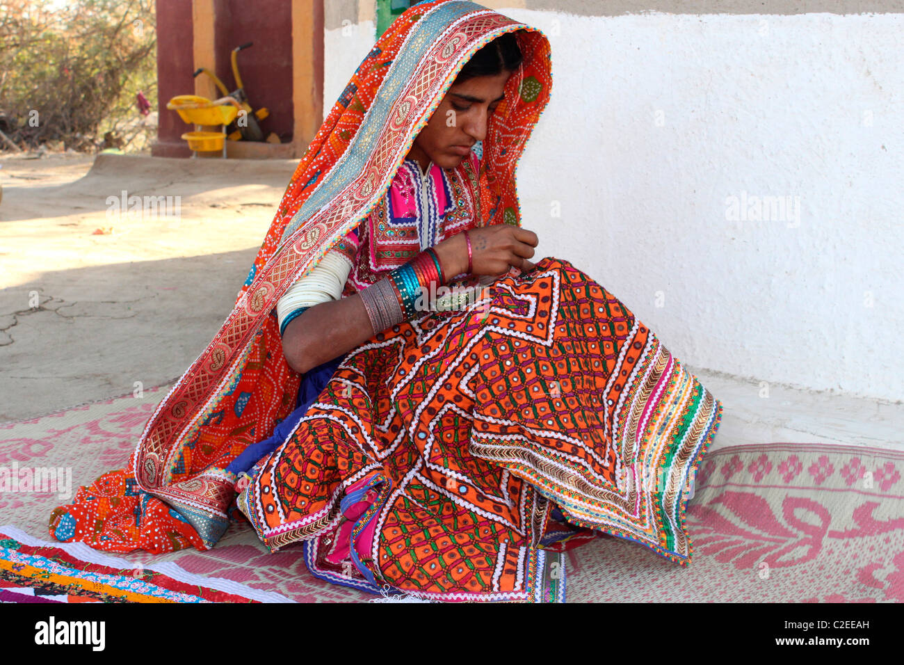 Kutch embroidery hires stock photography and images Alamy