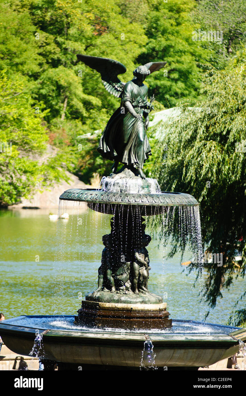 Bethesda Fountain or Angel of the Waters, Central Park, Manhattan, New
