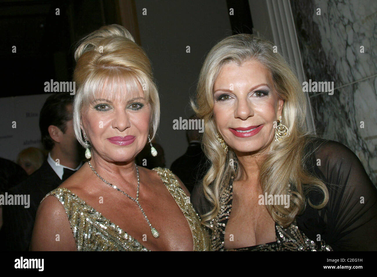 Princess Yasmin Aga Khan, Ivana Trump Bewitch, Bothered & Bewildered - 2007 Alzheimer's Association Rita Hayworth Gala New York Stock Photo