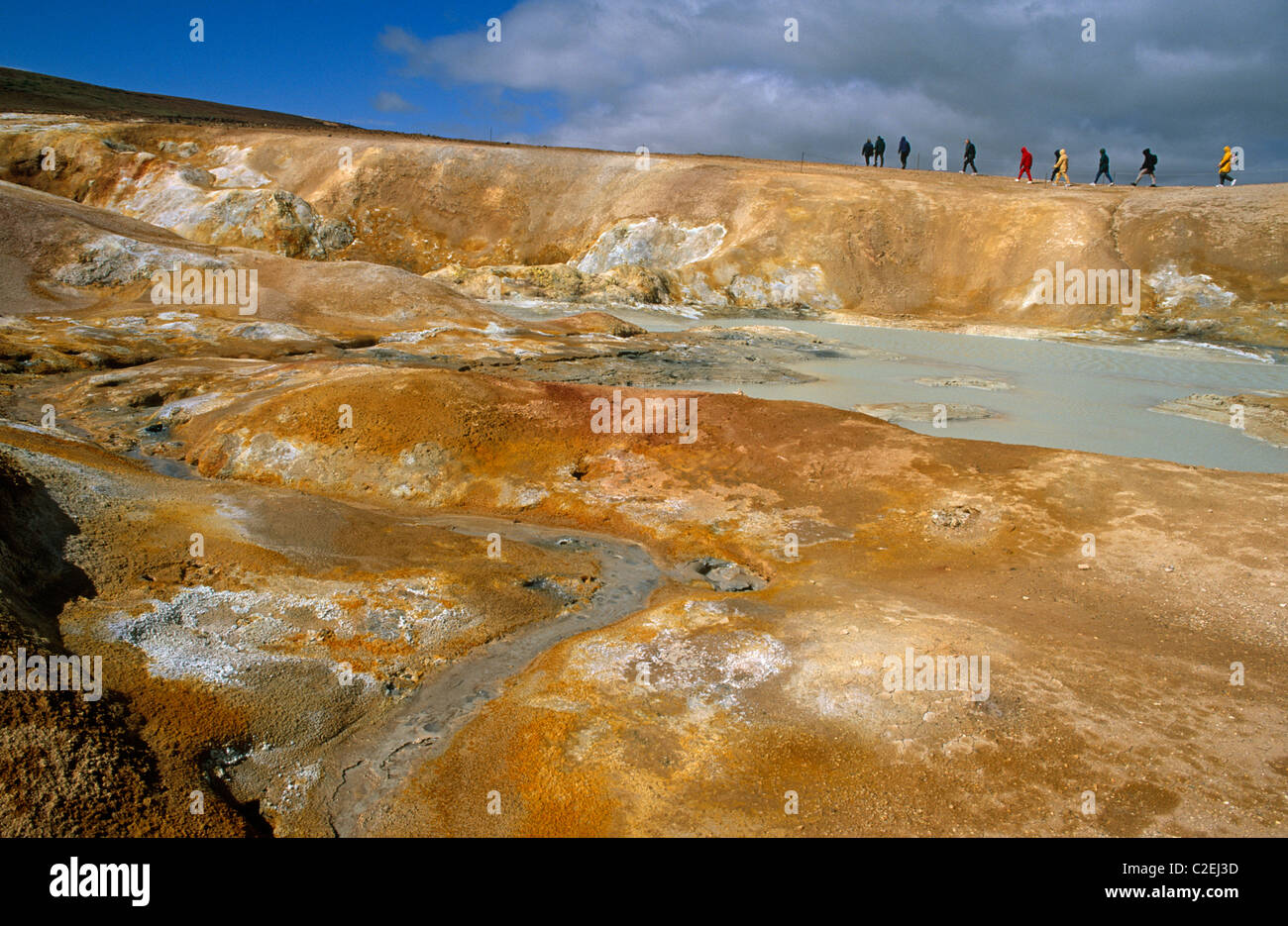 Krafla Iceland Stock Photo - Alamy