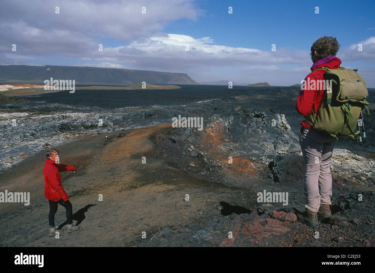 Krafla Iceland Stock Photo - Alamy