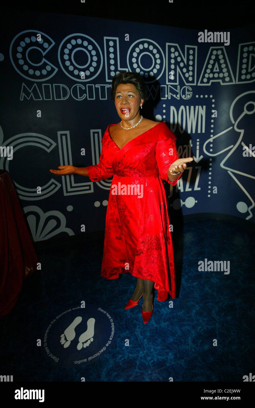 Ella Fitzgerald Madame Tussauds held a gala to open its new wax museum in the nation's capitol