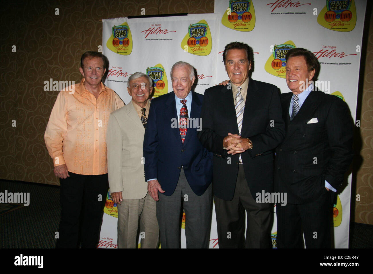 Bob Eubanks, Jamie Farr, Hugh Downs, Chuck Woolery and Wink Martindale ...