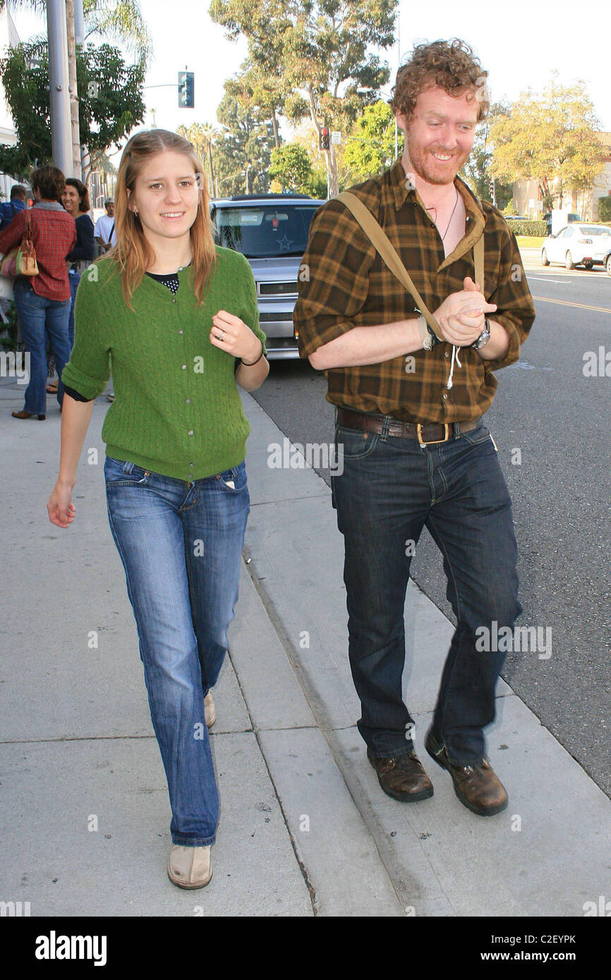Markéta Irglová and Glen Hansard of Irish rock band 'The Frames
