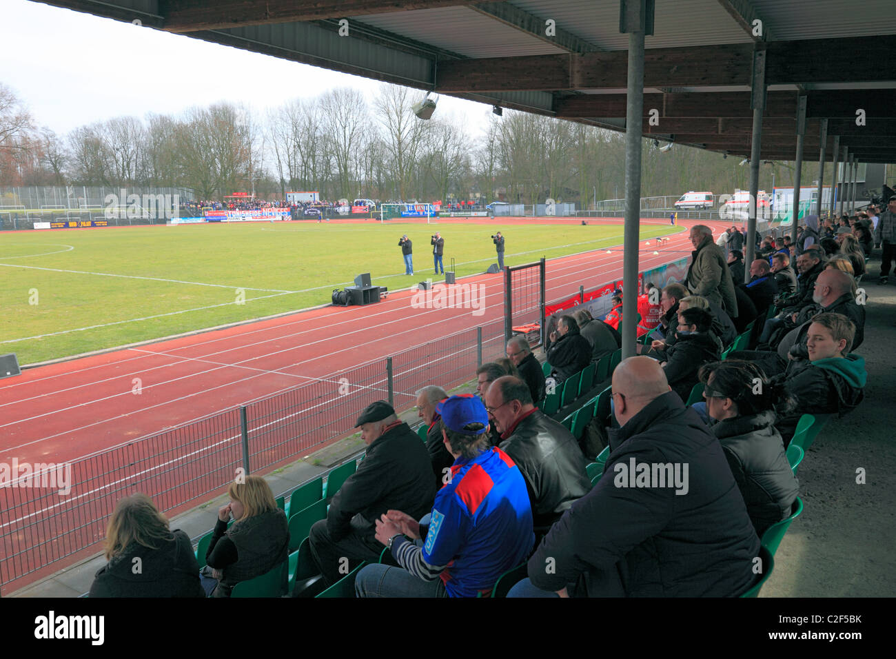 Stadium Mondpalast Arena Grand Stand Sports Football