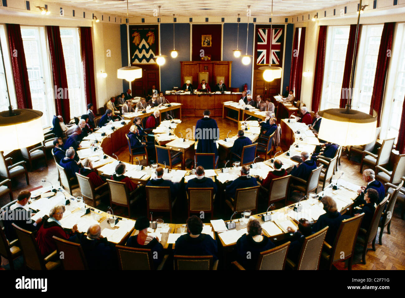 Town Hall Council In Session Epsom Surrey England Stock Photo - Alamy