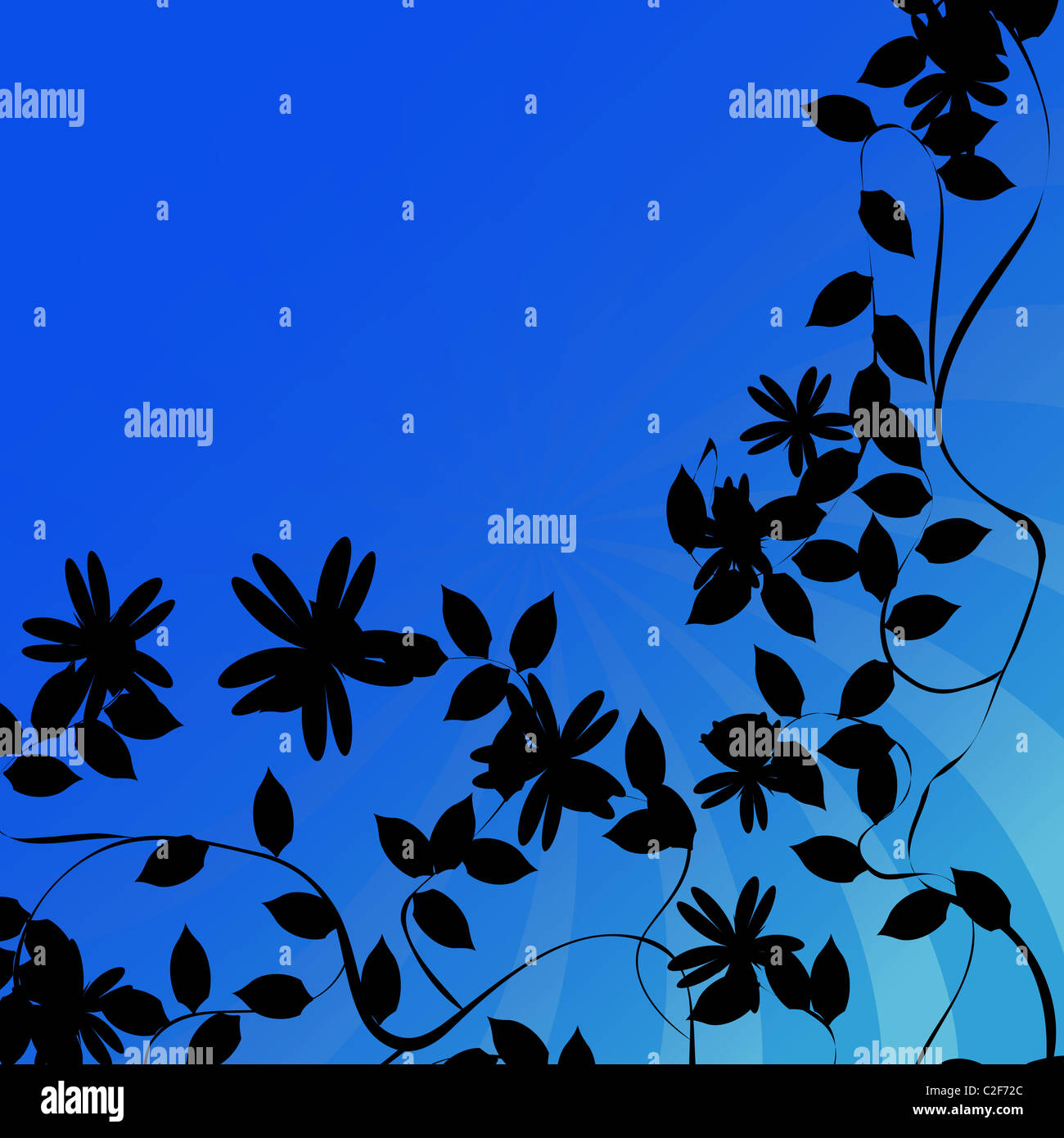 Flowers Silhouettes High Resolution Stock Photography and Images - Alamy
