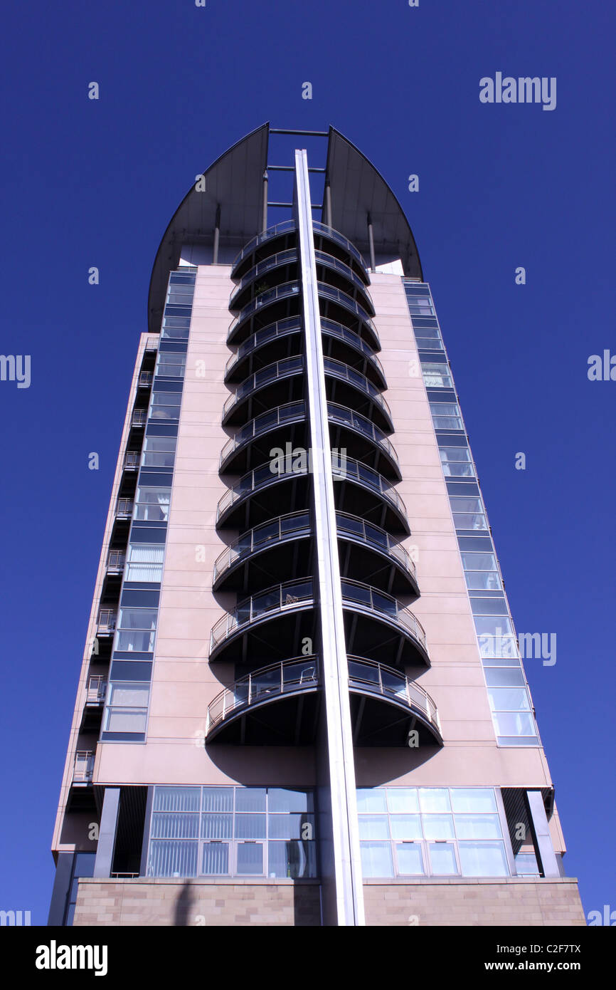 Imperial Point (building) at Salford Quays, Manchester, England, United