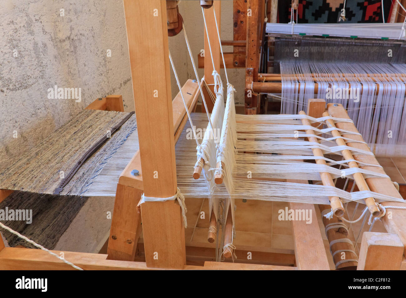 Old loom machine hires stock photography and images Alamy