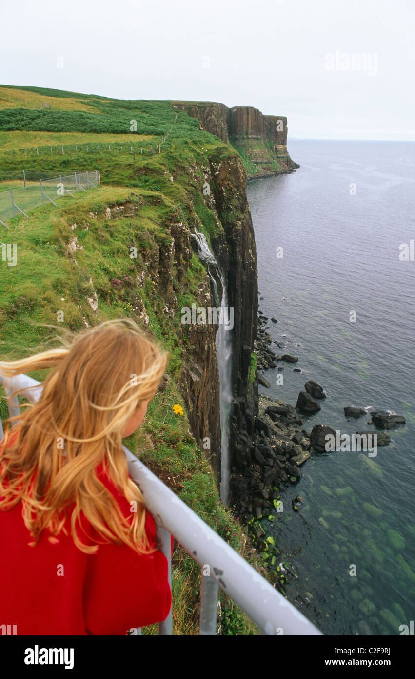 Kilt Rock Isle Of Skye Scotland Stock Photo - Alamy