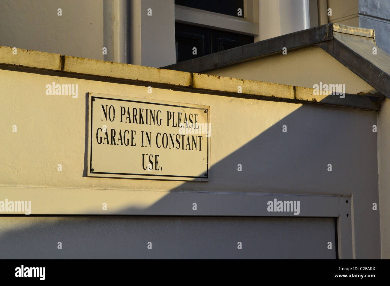 No Parking Garage In Constant Use Sign London Uk Artifex Lucis