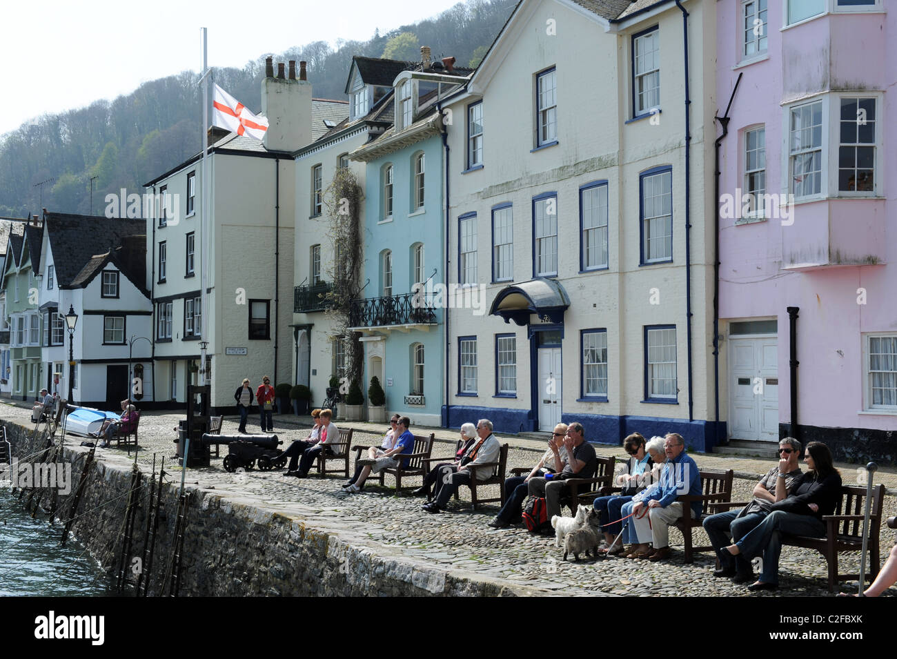 Dartmouth Devon Stock Photo
